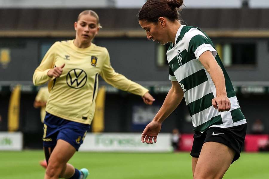 Sporting perdeu em casa do Brondby