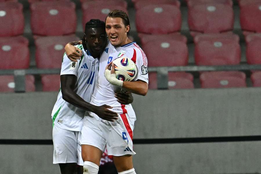 Kean e Retegui dovrebbero guidare l'attacco italiano nella sfida all'Irlanda del Nord