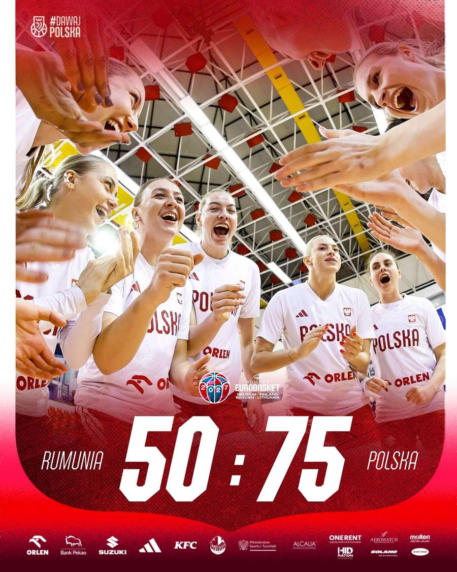 Polki pokonały Rumunię 75:50 w Sybinie