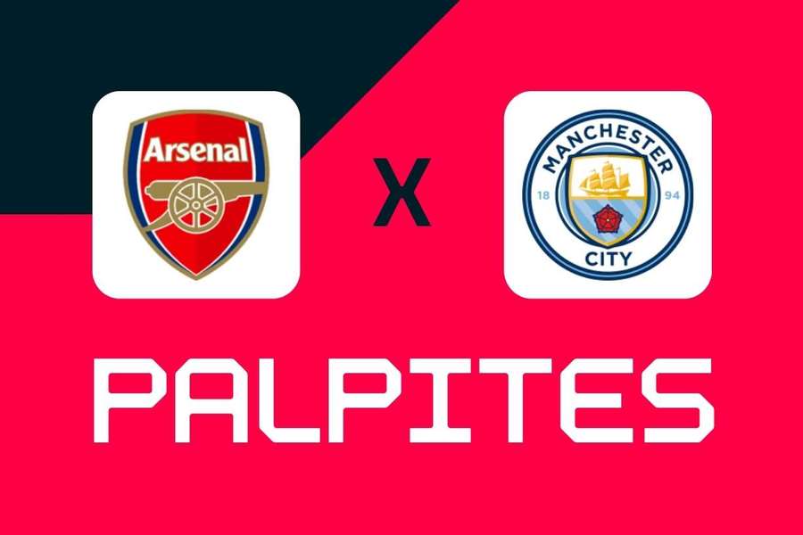 Arsenal x Manchester City: Palpites, melhores apostas e odds (Premier League)