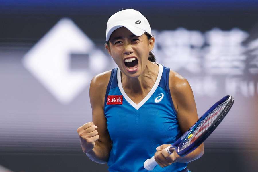 Zhang Shuai voltou a festejar