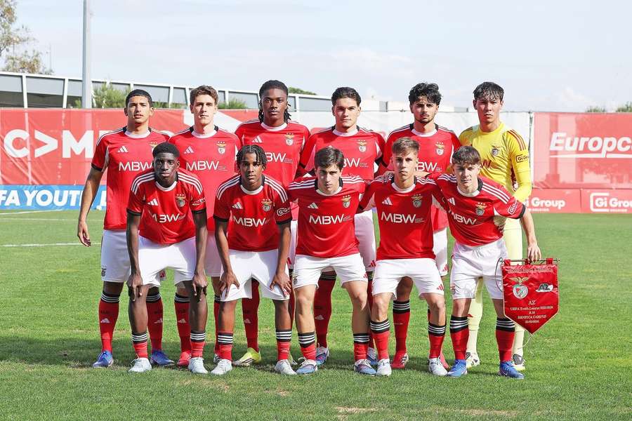 Benfica's youngsters competing in the Youth League