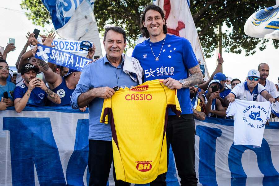 Cássio é o novo reforço do Cruzeiro