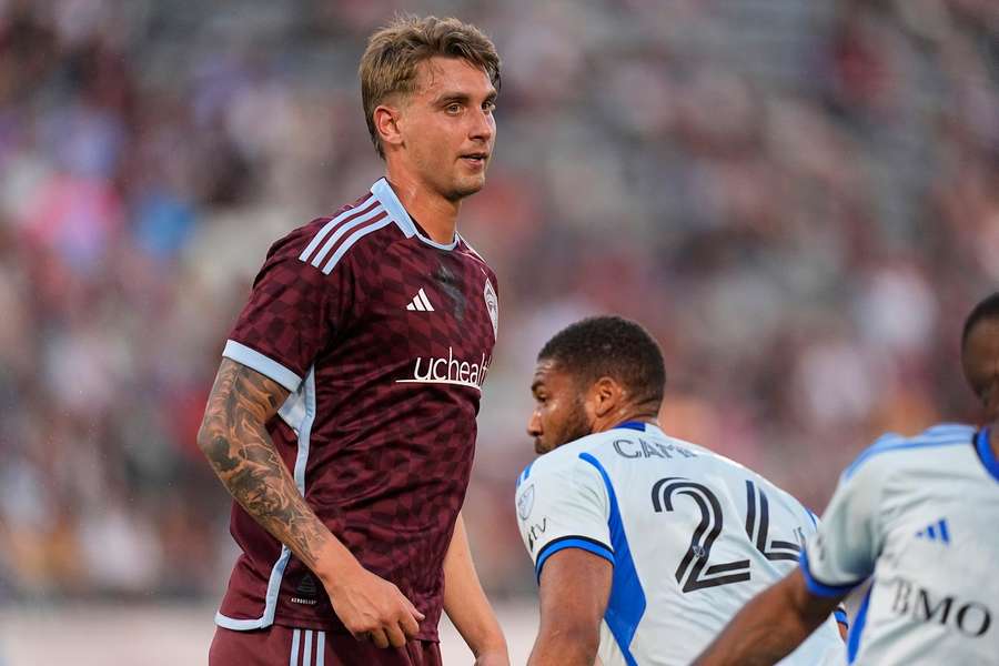 Andreas Maxso in action for Colorado Rapids