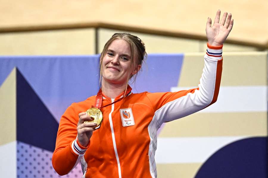 Caroline Groot is de eerste Nederlandse winnaar van goud op deze Spelen