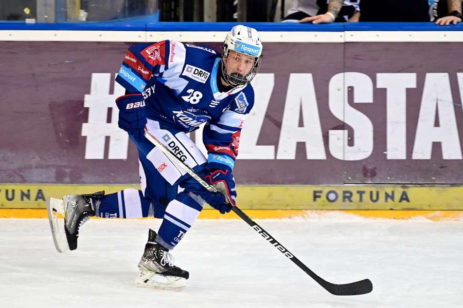 Eduard Šalé nastřílel proti Třinci hattrick.