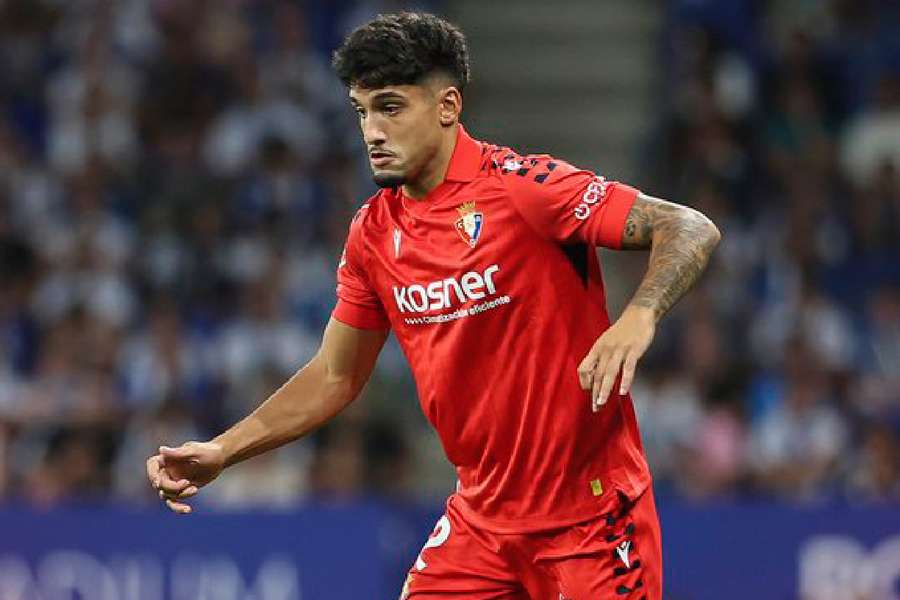 Iker Benito, jugador de Osasuna Iker Benito, jugador de Osasuna