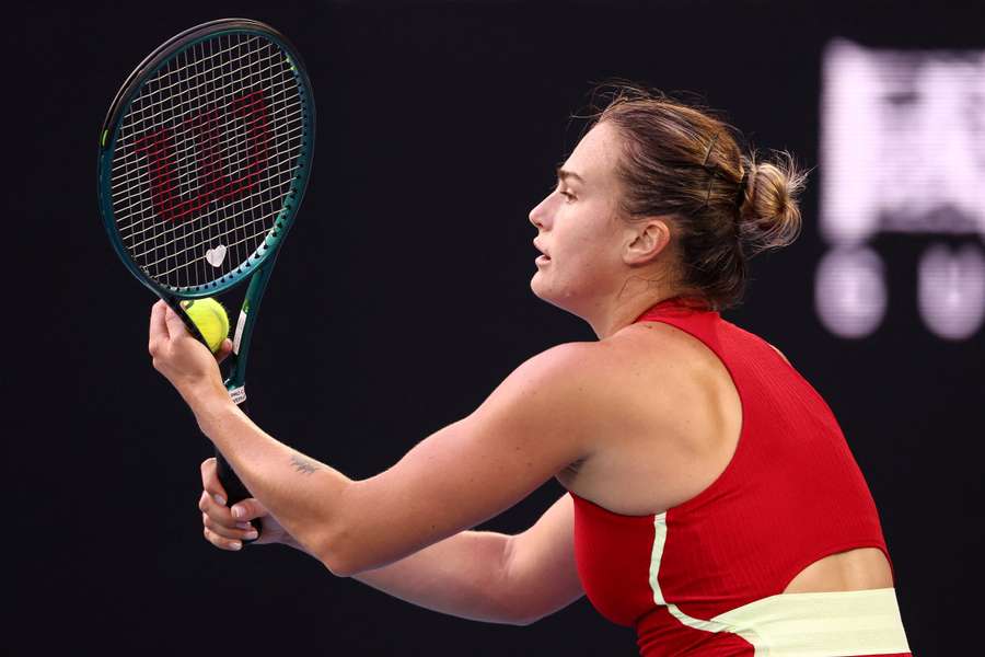 Aryna Sabalenka won last year's Australian Open. 