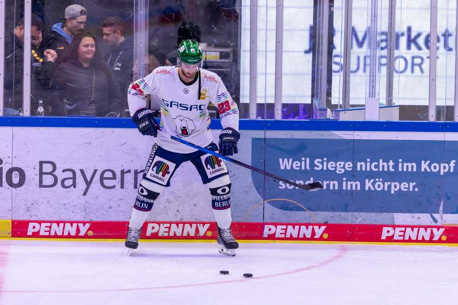 Blaine Byron bei den Eisbären Berlin.