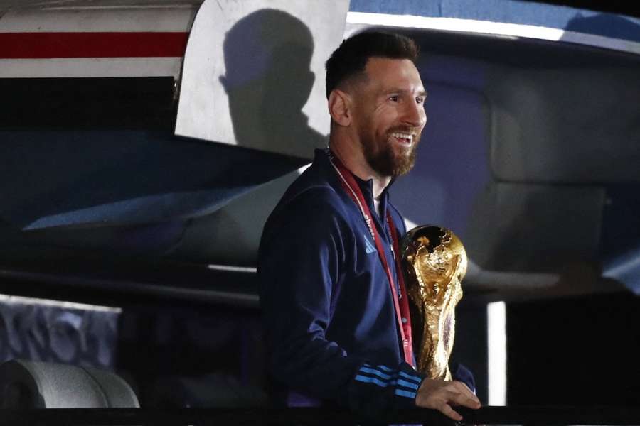 Messi led his country to World Cup glory