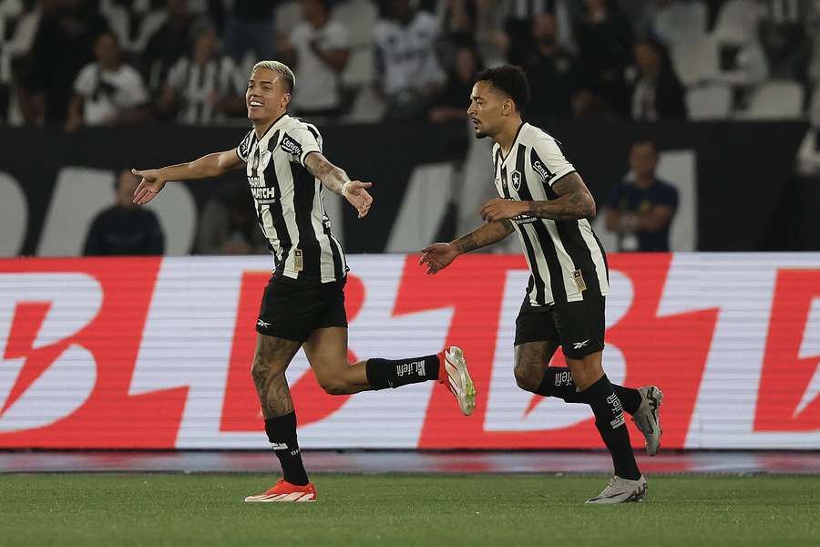 Carlos Alberto fez seu primeiro gol no retorno ao Botafogo