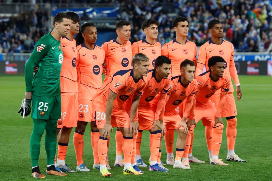 El once del Barcelona en Vitoria