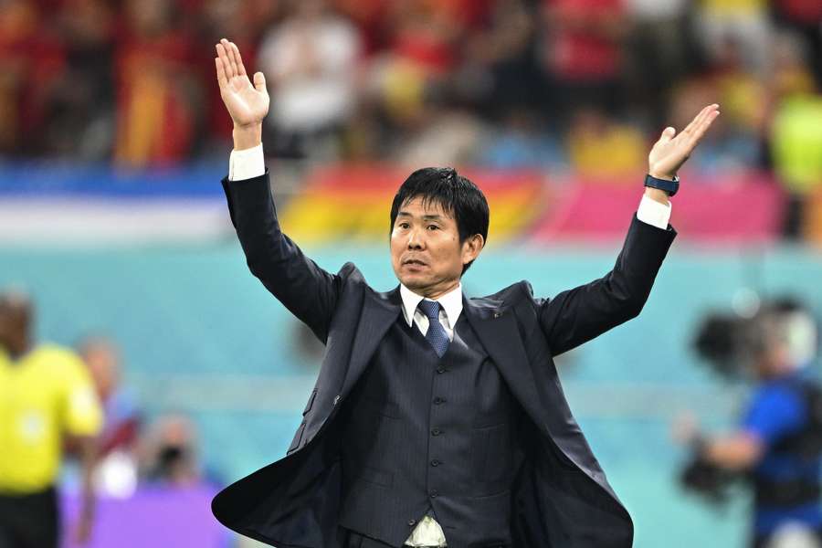 Japans Cheftrainer ist der Mann der Stunde