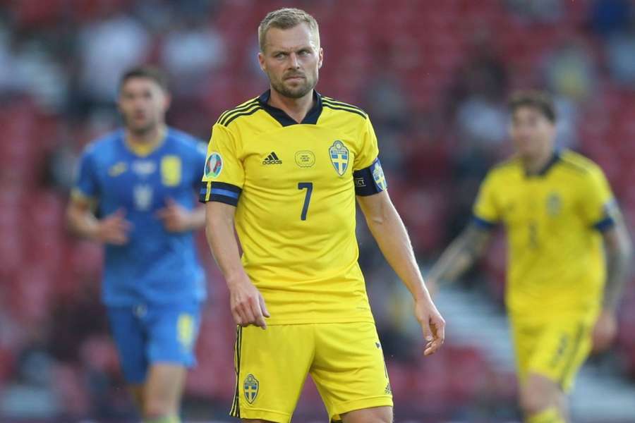 Sebastian Larsson made 118 appearances for Sweden during a 14-year career.