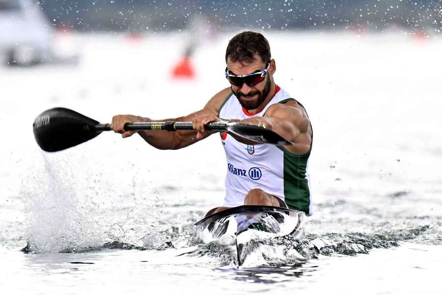 Canoísta português Iago Bebiano
