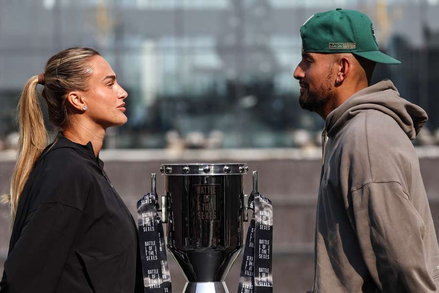 Sabalenka y Kyrgios, frente a frente