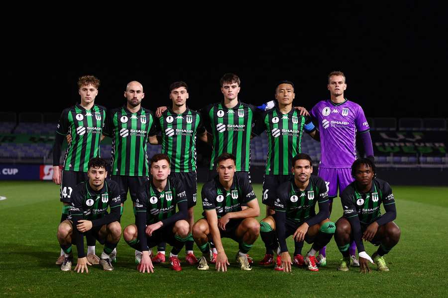 Western United pose for a team photo during their last game as an A-League club.