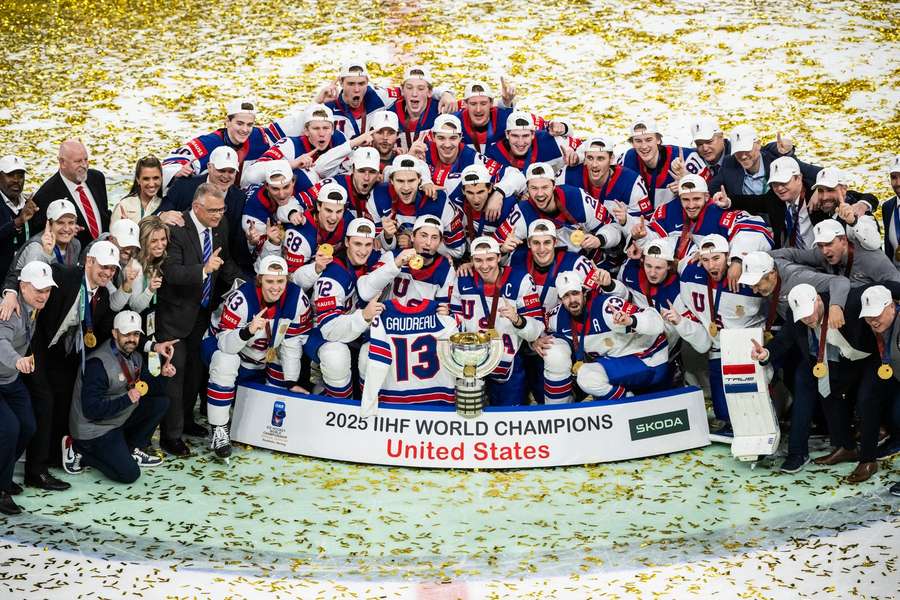 Naționala Statelor Unite ale Americii a câștigat Campionatul Mondial de hochei pe gheață din 2025 Naționala Statelor Unite ale Americii a câștigat Campionatul Mondial de hochei pe gheață din 2025