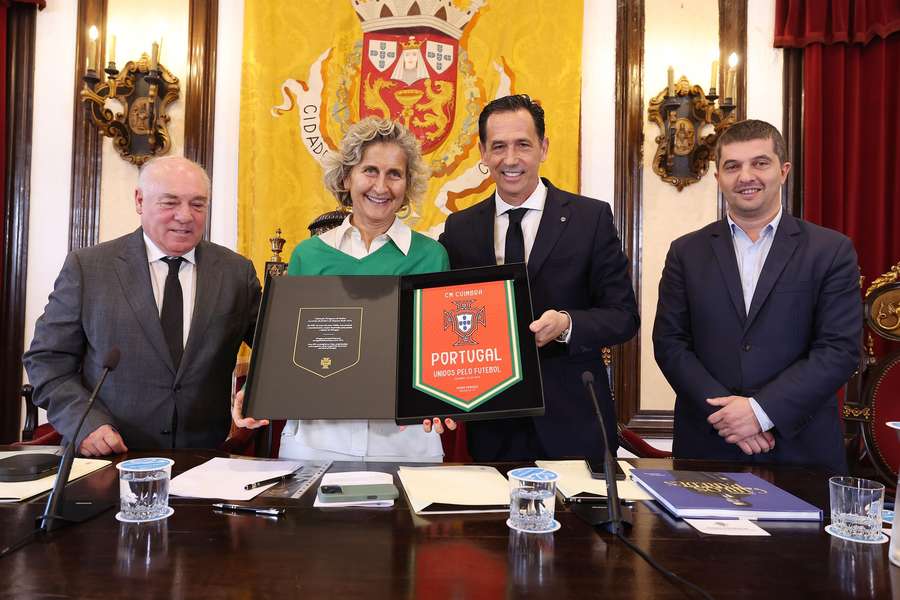 Proença com Ana Abrunhosa Proença com Ana Abrunhosa