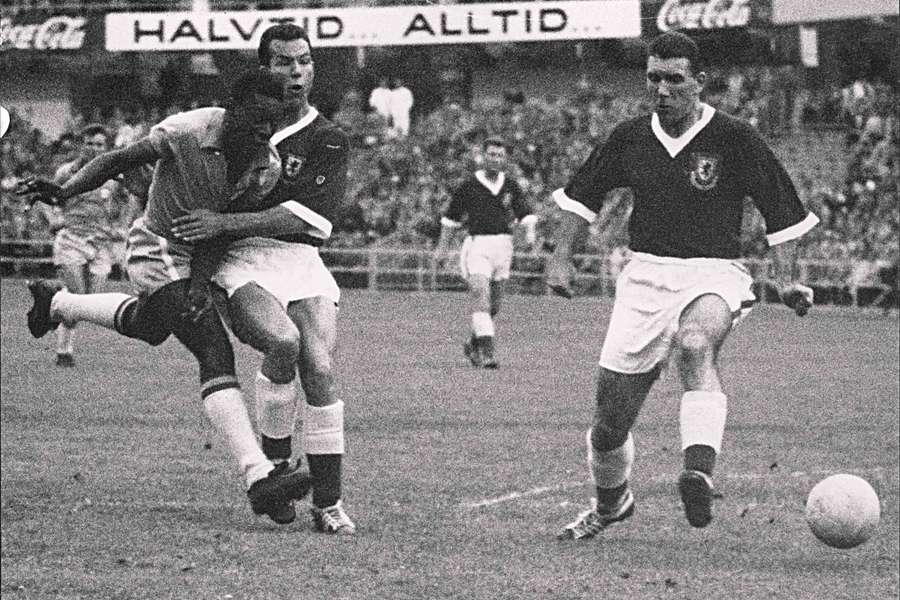 Pelé no Mundial-1958 Pelé no Mundial-1958