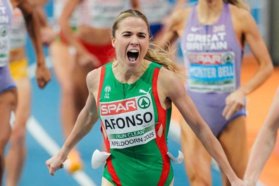 Salomé Afonso já tinha conquistado a medalha de prata na sexta-feira