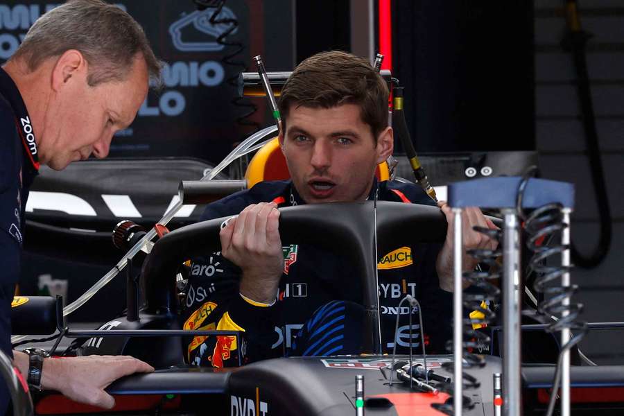 Max Verstappen ahead of the Brazilian Grand Prix