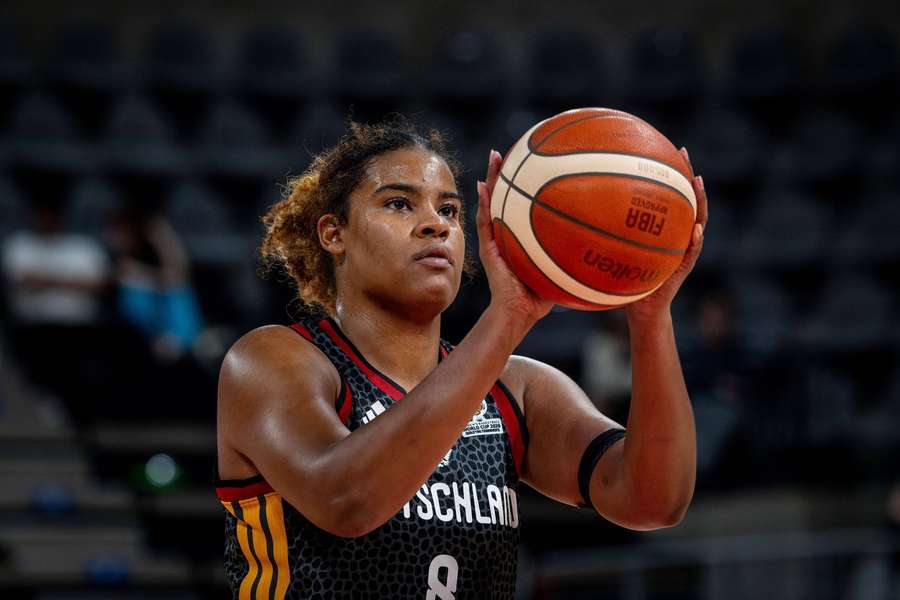 Nyara Sabally Mitte März.