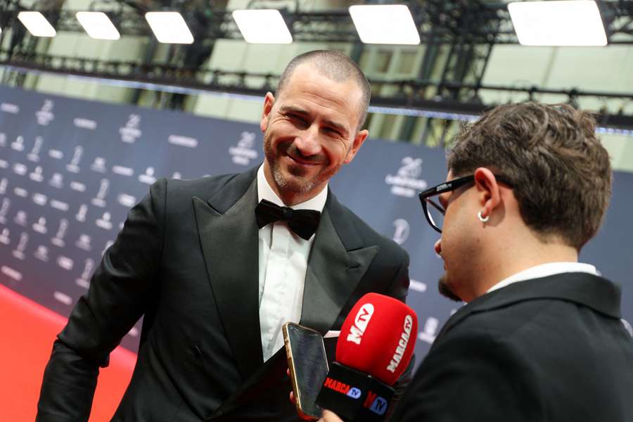 Leonardo Bonucci ai Laureus