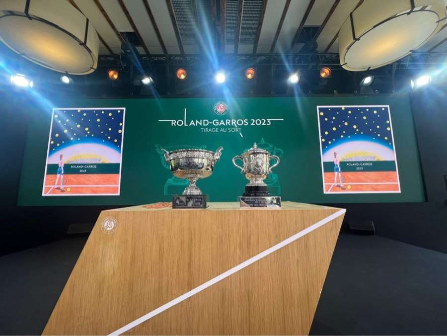 As chaves principais de Roland Garros começam no próximo domingo (28)