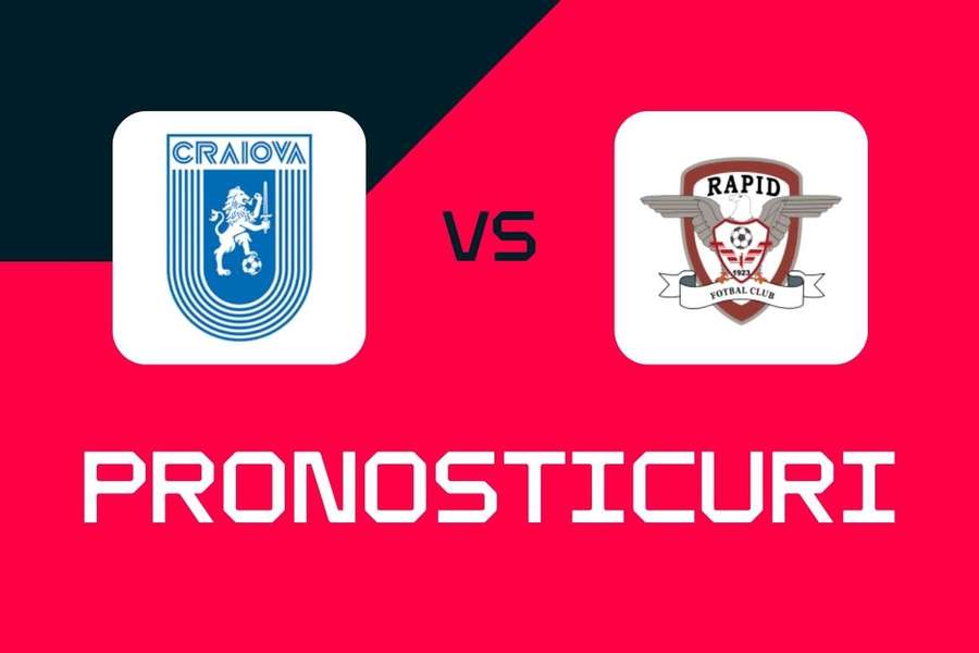 Universitatea Craiova - Rapid - Pronosticuri, cele mai bune pariuri și cote Superliga