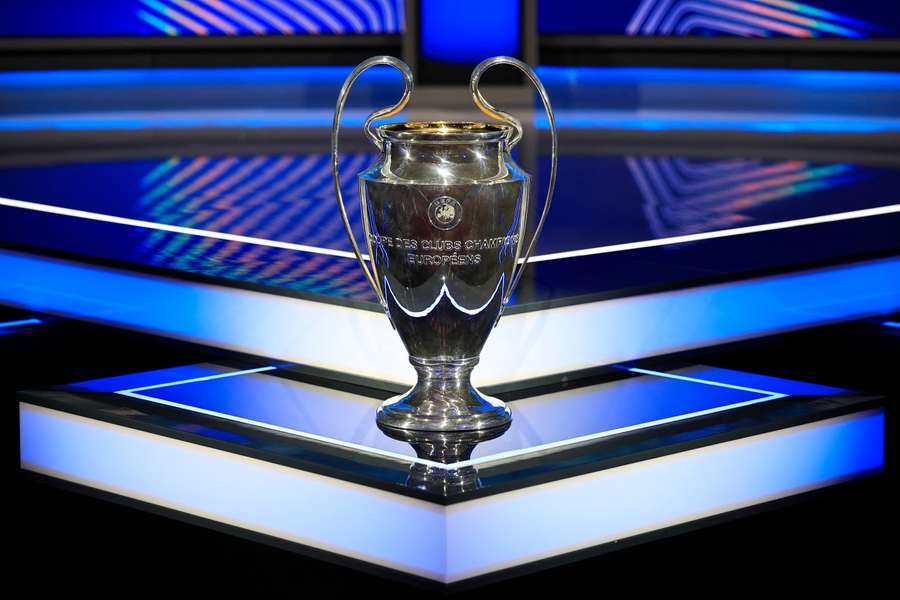 El trofeo de la Champions League, en Mónaco.