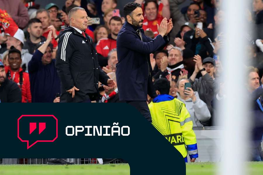 Ruben Amorim, treinador do Manchester United