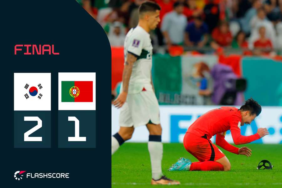 FINAL: Corea del Sur remonta contra Portugal y ya está en los octavos de final