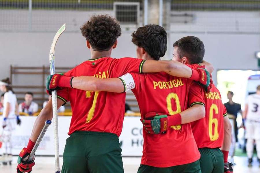 Portugal venceu a França por 12-1 na meia-final masculina
