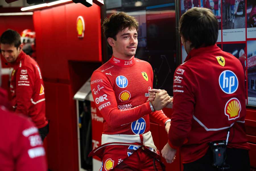 Charles Leclerc ce jeudi.