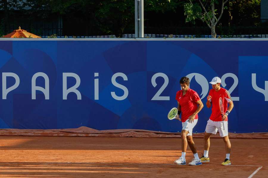 Nuno Borges e Francisco Cabral terminaram a participação em Paris