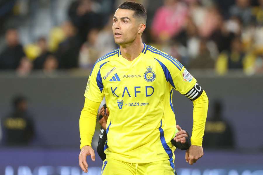 Cristiano Ronaldo avec Al-Nassr le 7 février.