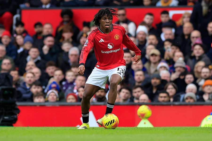 Patrick Dorgu marcou na vitória com o Manchester City