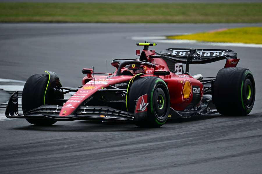 Sainz, piloto de Ferrari