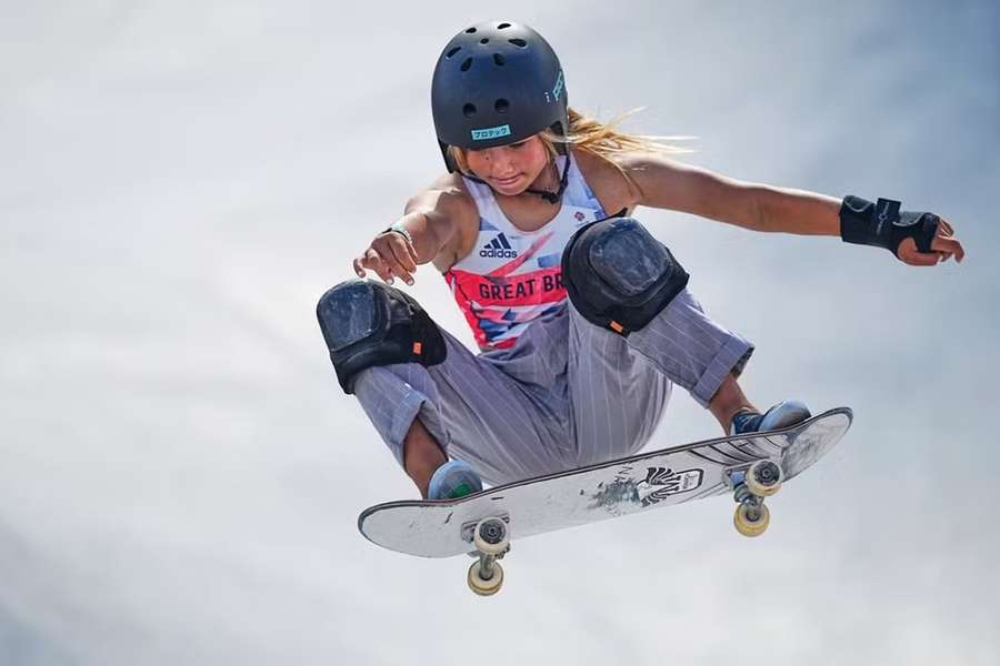 Britain's Sky Brown won an Olympic bronze when she was just 13