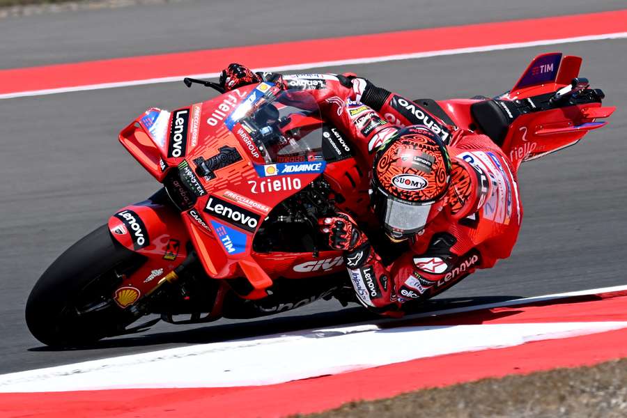 Il pilota del Team Ducati Lenovo Francesco Bagnaia