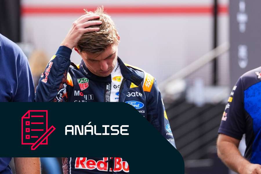Max Verstappen após abandonar o Grande Prémio dos Países Baixos Max Verstappen após abandonar o Grande Prémio dos Países Baixos