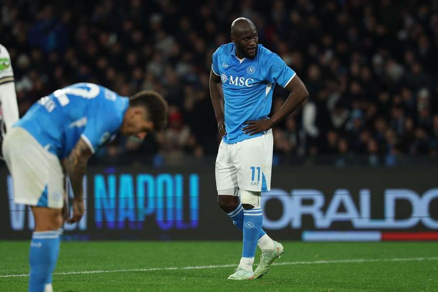 Lukaku und Neapel enttäuschten zum zweiten Mal in Serie