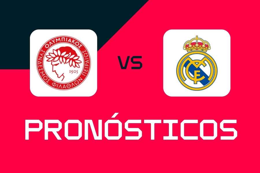 Olympiacos - Real Madrid: Pronósticos, apuestas y cuotas (Champions League)