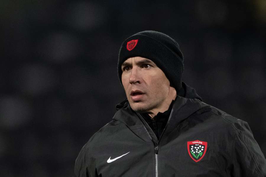 Sergio Parisse avec Toulon en janvier.