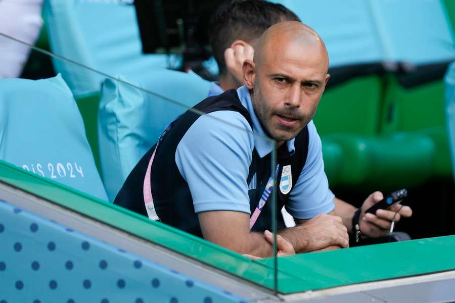 Javier Mascherano, técnico da seleção olímpica da Argentina