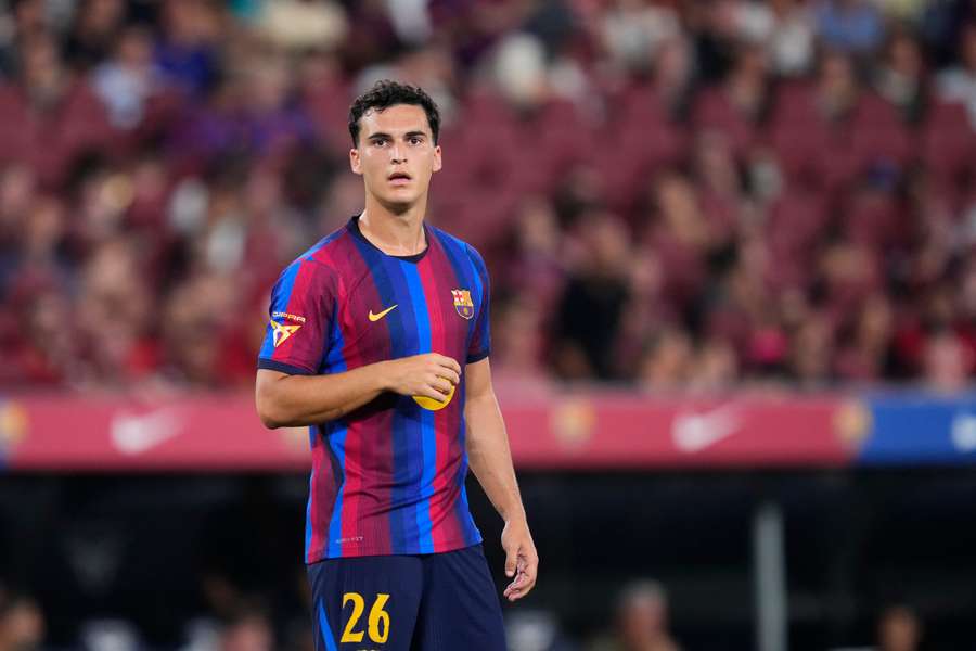 Álvaro Cortés, jugando con el primer equipo del Barça Álvaro Cortés, jugando con el primer equipo del Barça