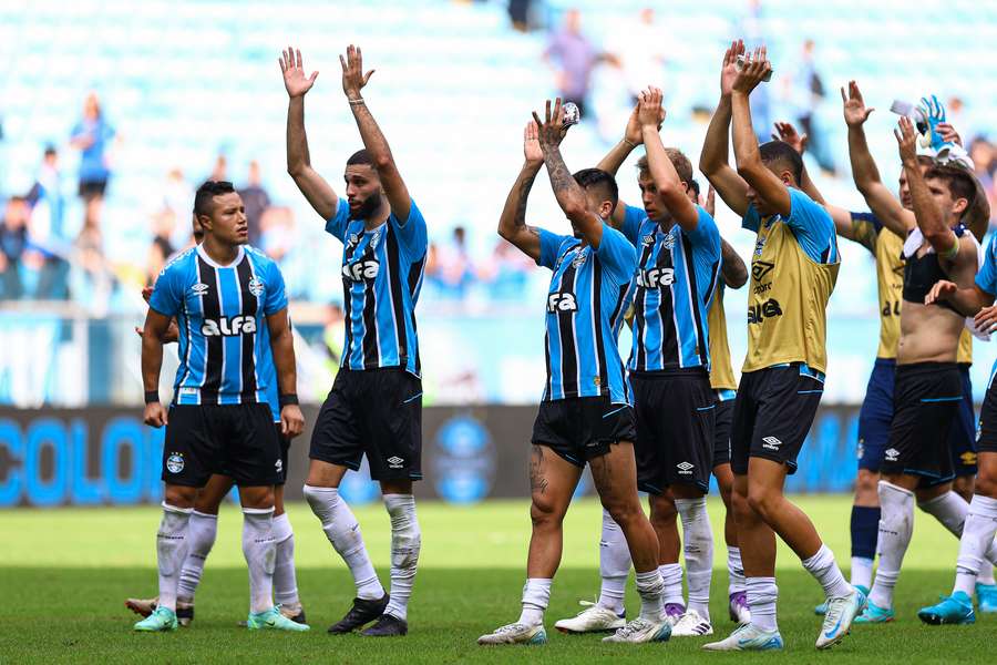 Grêmio vem de vitória contra o Bahia no Brasileirão