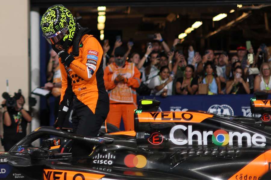 Lando Norris geht als Pole-Setter in den letzten Grand Prix des Jahres.