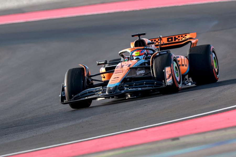 McLaren's Australian driver Oscar Piastri took the sprint pole